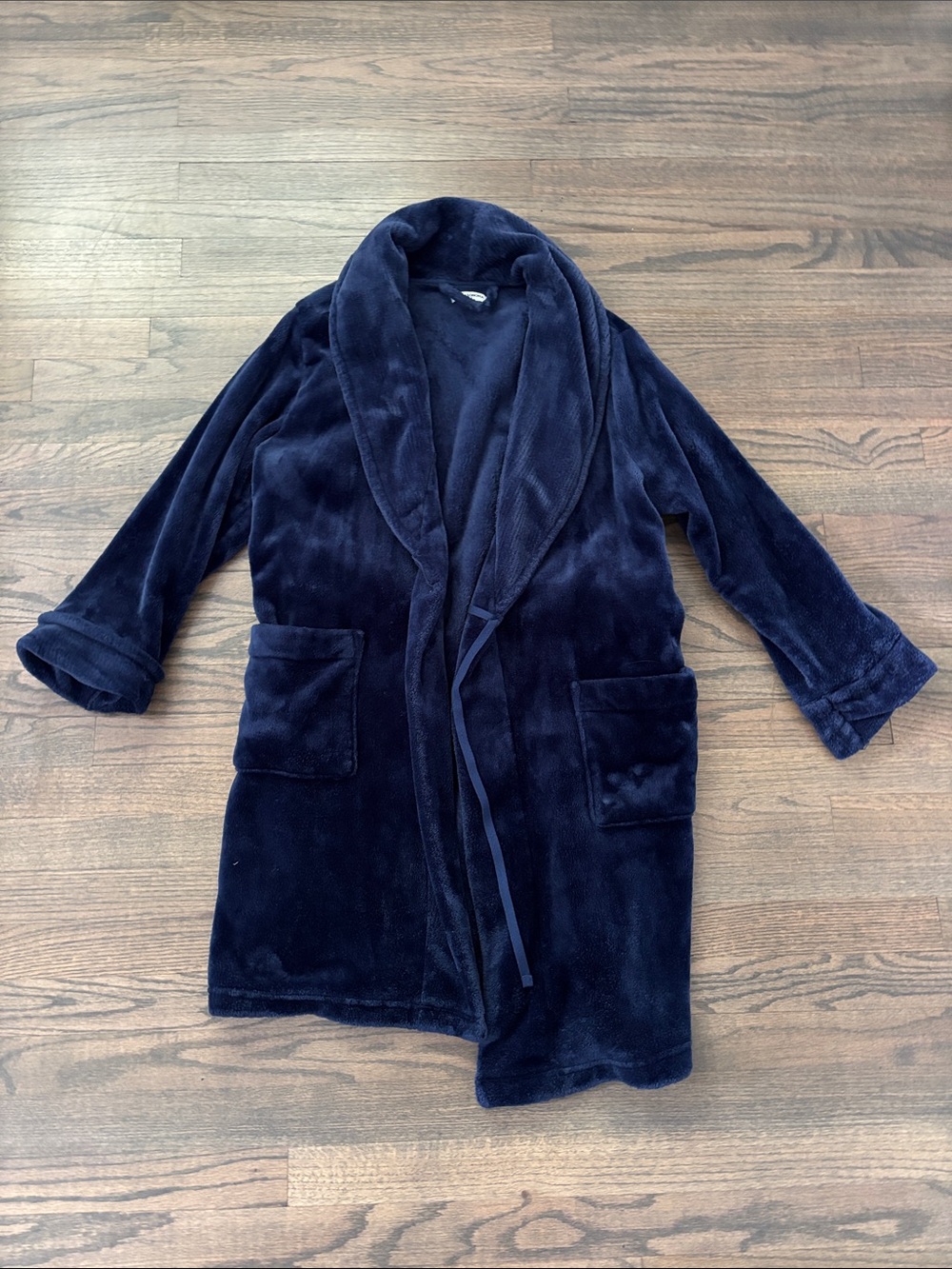Sonoma Plush Dark Blue Women's Robe